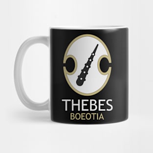 Thebes Boeotia Ancient Greek Hoplite Shield Mug